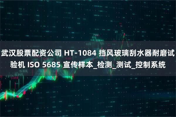 武汉股票配资公司 HT-1084 挡风玻璃刮水器耐磨试验机 ISO 5685 宣传样本_检测_测试_控制系统